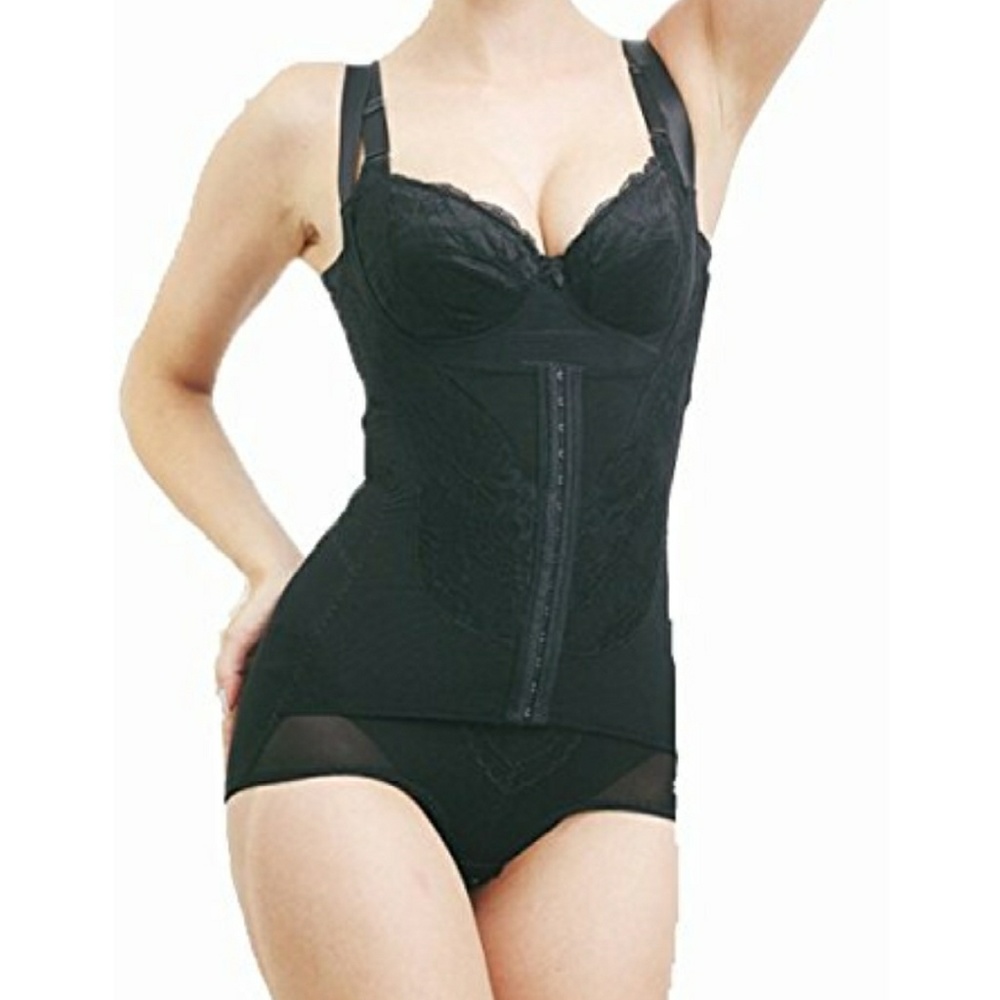 Body shaper waist trainer bodysuit